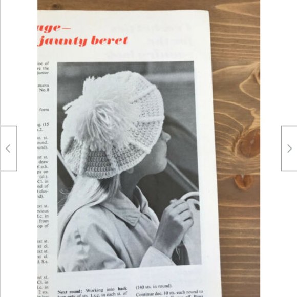 Vtg First Steps in Crochet Patons #167 Hand Crocheting Beginner Pattern Booklet - Picture 3 of 6